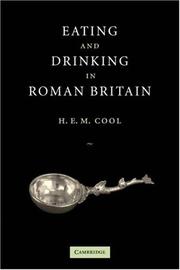 Cover of Eating and Drinking in Roman Britain by H. E. M. Cool