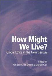 Cover of How might we live? by Ken Booth
