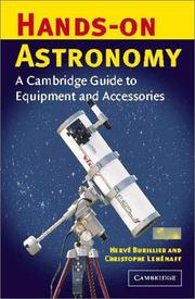 Cover of Hands-on astronomy by Hervé Burillier