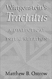Cover of Wittgenstein's Tractatus by Matthew B. Ostrow