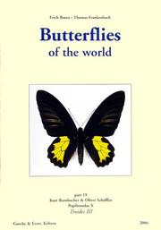 Front cover of Butterflies Of The World: Papilionidae X by Kurt Rumbucher