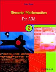 Cover of Discrete Mathematics 2 for AQA by Stan Dolan