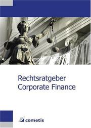 Front cover of Rechtsratgeber Corporate Finance by Andreas Zanner