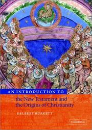 Front cover of An Introduction to the New Testament and the Origins of Christianity (Introduction to Religion) by Delbert Burkett