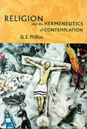 Front cover of Religion and the Hermeneutics of Contemplation by D. Z. Phillips