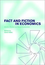 Front cover of Fact and fiction in economics by Uskali Mäki