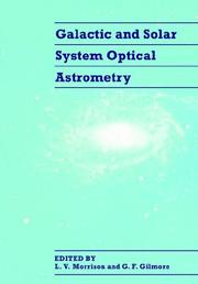 Cover of Galactic and Solar System Optical Astrometry by Unknown