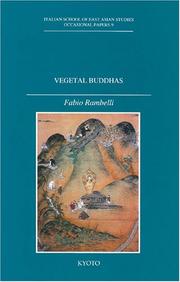 Cover of Vegetal Buddhas by Fabio Rambelli