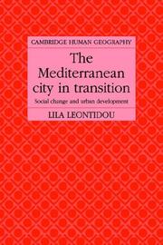 Front cover of The Mediterranean city in transition by Lila Leontidou