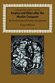 Cover of Empire and Elites after the Muslim Conquest by Chase F. Robinson