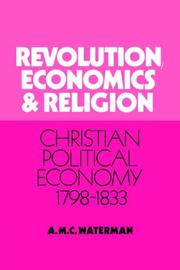 Front cover of Revolution, Economics and Religion by A. M. C. Waterman