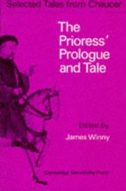 Front cover of The Prioress' prologue & tale by Geoffrey Chaucer