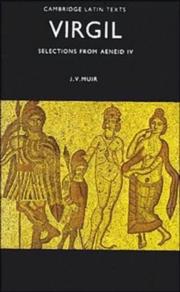 Front cover of Selections from Aeneid IV by Publius Vergilius Maro