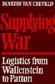 Cover of Supplying War by Martin van Creveld