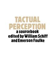 Cover of Tactual perception by Emerson Foulke