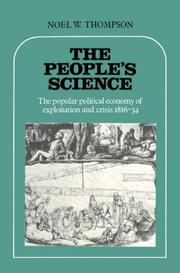 Cover of The People's Science by Noel W. Thompson
