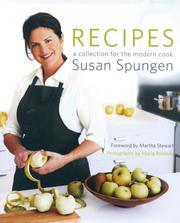 Cover of Recipes by Susan Spungen