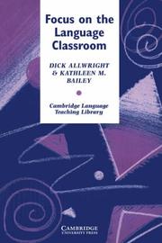 Cover of Focus on the language classroom by Dick Allwright