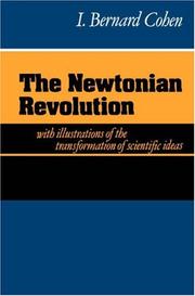 Front cover of The Newtonian revolution by I. Bernard Cohen