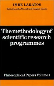 Front cover of The Methodology of Scientific Research Programmes by Imre Lakatos