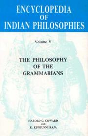 Cover of Encyclopaedia of Indian Philosophies by Karl H. Potter