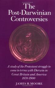 Cover of The Post-Darwinian Controversies by James R. Moore