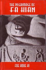 Front cover of Pilgrimage of Fa Hian by Foe Koue Ki
