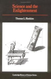 Front cover of Science and the Enlightenment by Thomas L. Hankins