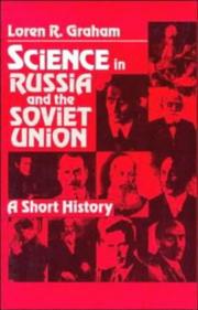 Front cover of Science in Russia and the Soviet Union by Loren R. Graham