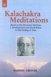 Cover of Kalachakra Meditations by Ramesh Grover