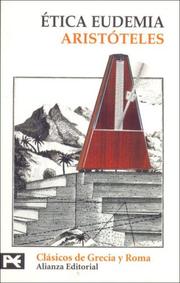 Cover of Etica Eudemia by Aristotle