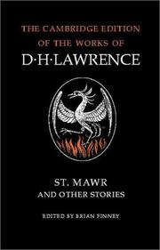 Front cover of St. Mawr and other stories by D. H. Lawrence