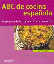 Front cover of Abc De Cocina Espanola/ Abc's of the Spanish Cooking (Coleccion Cocina Facil) by Unknown