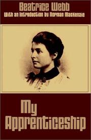 Cover of My apprenticeship by Beatrice Potter Webb