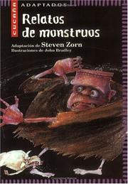 Front cover of Relatos de Monstruos (Cucana) by Steven Zorn