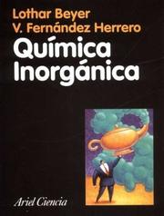 Cover of Quimica Inorganica by Lothar Beyer