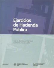Front cover of Ejercicios De Hacienda Publica (Economia Y Empresa) by Jose M. Dominguez Martinez