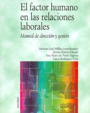 Front cover of El Factor Humano En Las Relaciones Laborales by Marisa Roman Onsalo