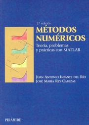Front cover of Metodos Numericos by Juan A. Infante Del Rio