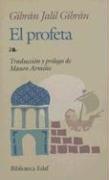 Cover of El Profeta by Gibran
