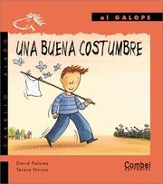 Front cover of Una buena costumbre (Caballo alado series-Al galope) by David Paloma