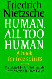 Front cover of Menschliches, Allzumenschliches by Friedrich Nietzsche