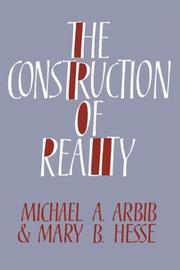 Cover of The construction of reality by Michael A. Arbib