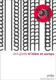 Front cover of El Islam En Europa by Jack Goody
