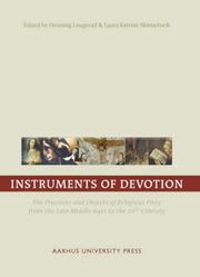 Cover of Instruments of devotion by Henning Laugerud