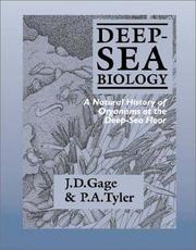 Front cover of Deep-sea biology by John D. Gage