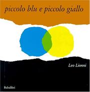 Front cover of Little blue and little yellow by Leo Lionni