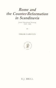 Cover of Rome and the Counter-Reformation in Scandinavia by Oskar Garstein