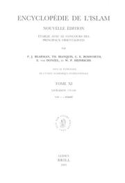 Front cover of Encyclopedie De I'Islam Nouvelle Edition, Tome Xivan - Al-W K Id, Livraison 179-180 (Encyclopedie De L'Islam) by Unknown