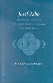 Cover of Josef Albo Um 1380-1444 by Sina Rauschenbach